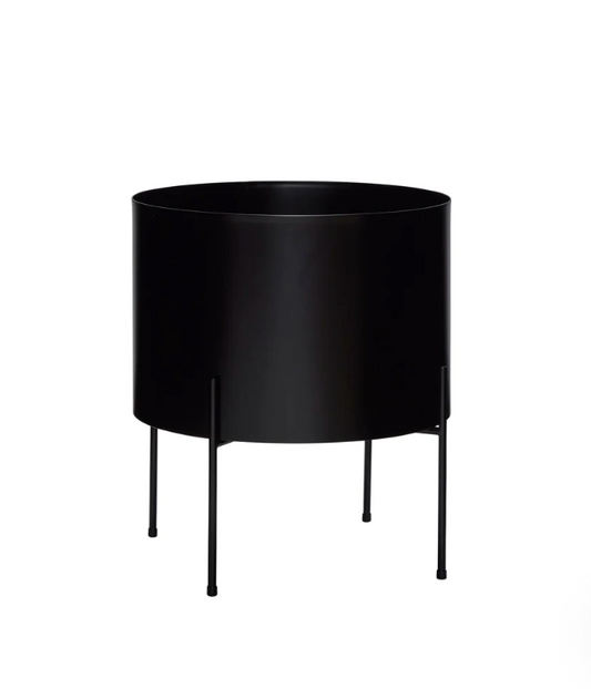 Hübsch Airy Plantekasse Large Sort