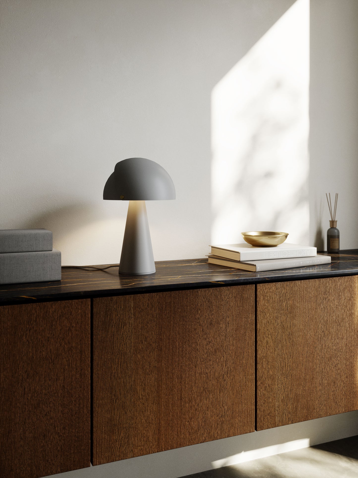 Align Bordlampe Grå
