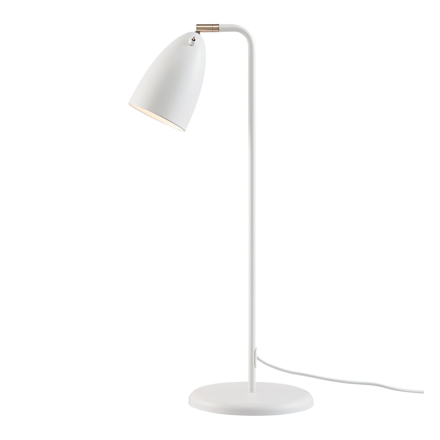 Nexus Bordlampe Hvid/Telegrå