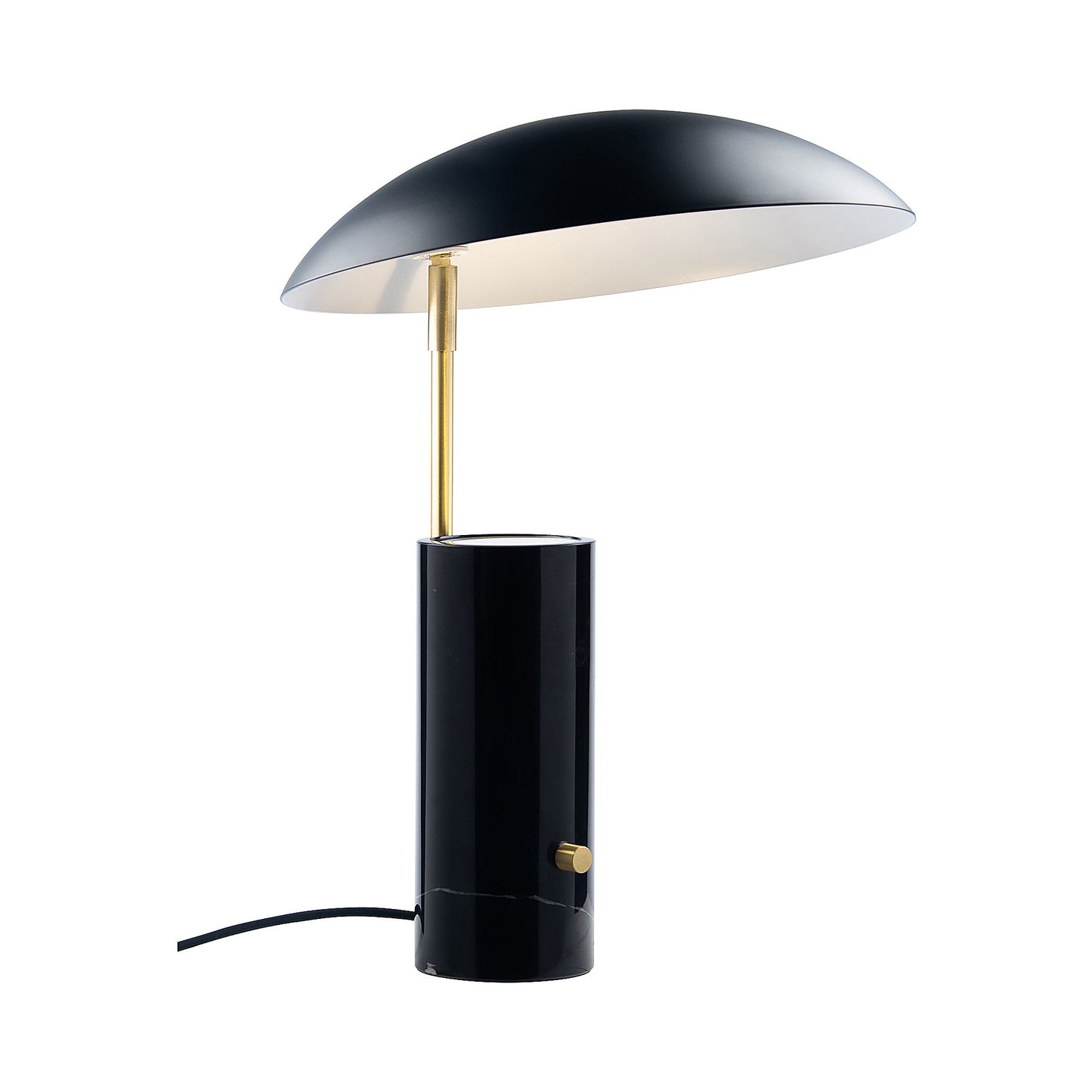 Mademoiselles Bordlampe Sort