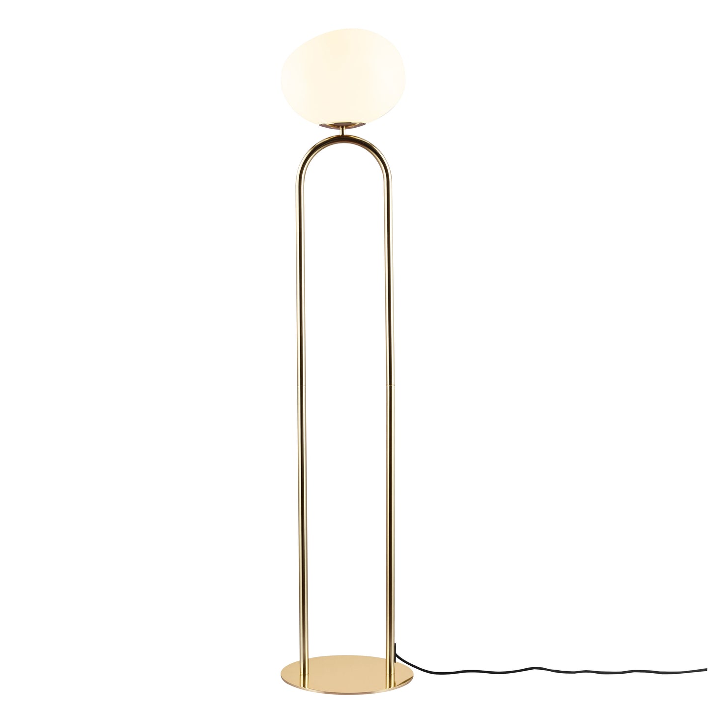 Shapes Gulvlampe Messing