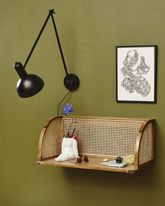 NORDAL MERGE HYLDE I TEAKTRÆ M/FLET