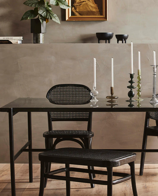 NORDAL WICKY BÆNK / SKAMMEL MED FLET