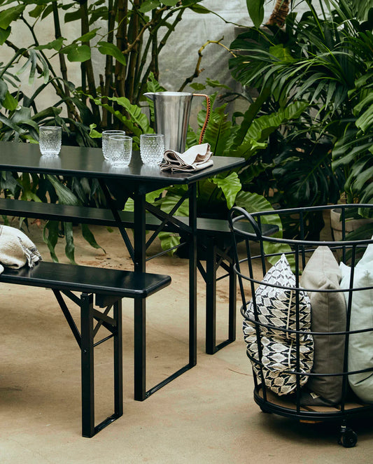 NORDAL DOWNTOWN TRÅDKURV MED HJUL