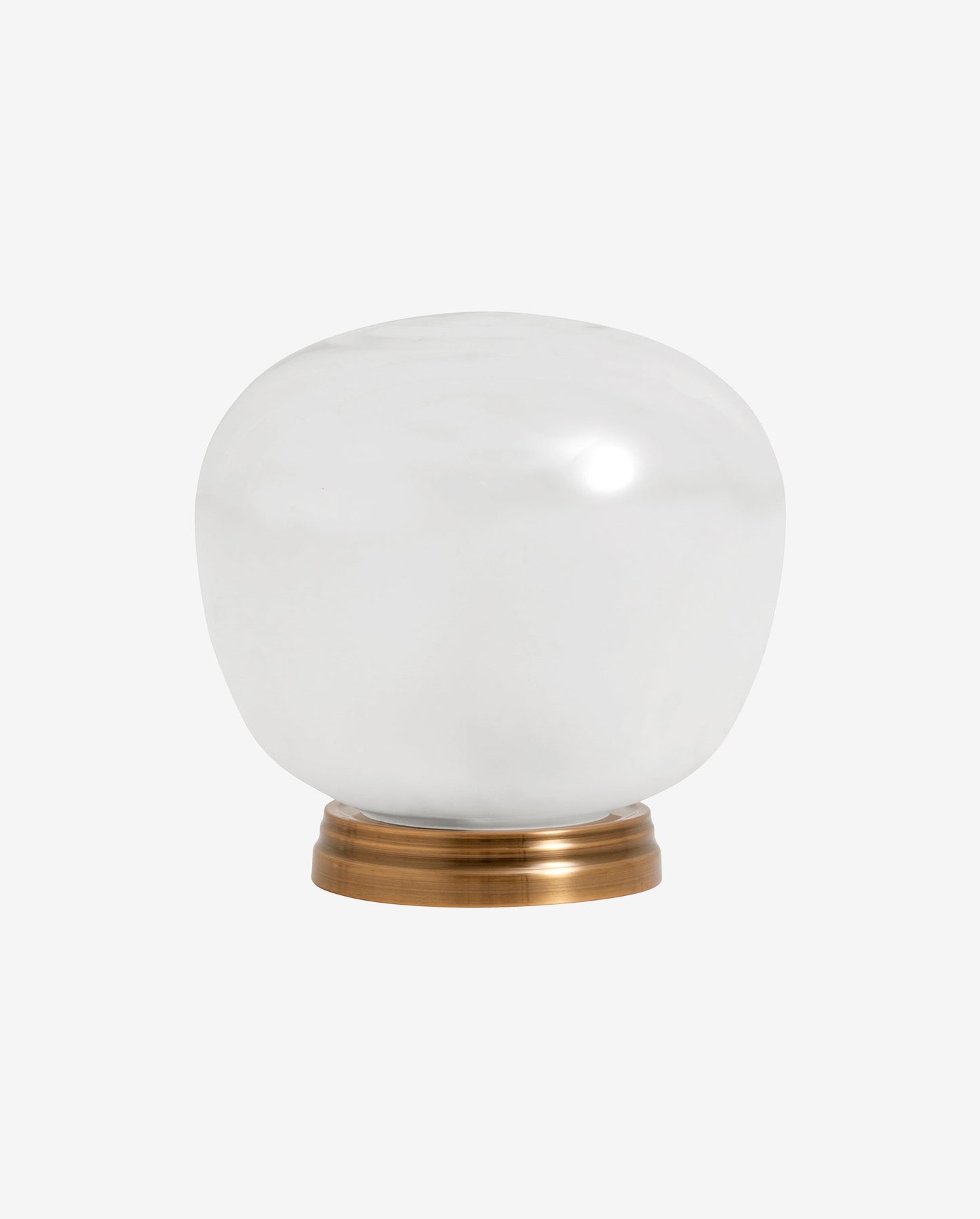 NORDAL FROST BORDLAMPE I FROSTET OG KLAR GLAS