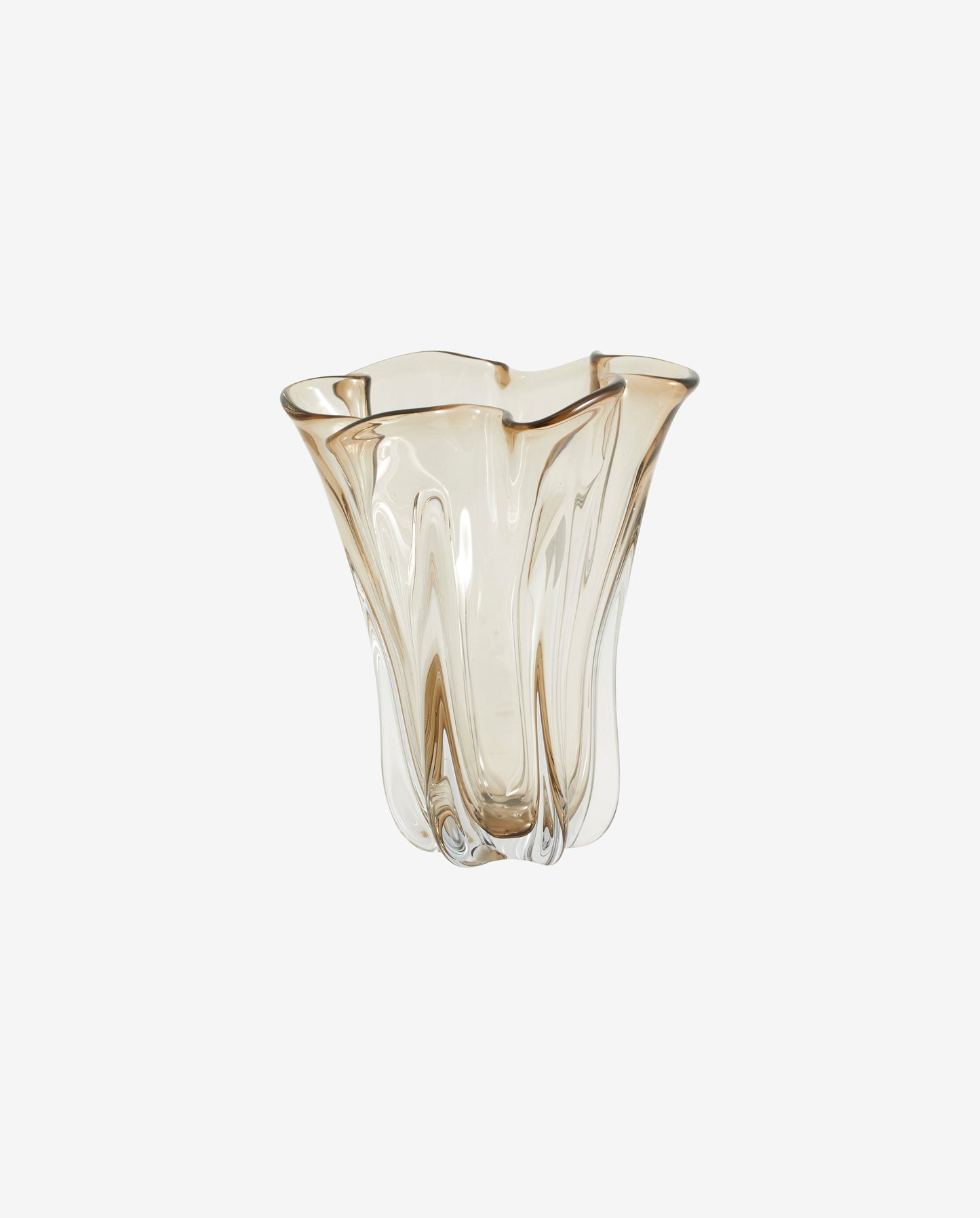 NORDAL KOMNIO VASE - LYS BRUN