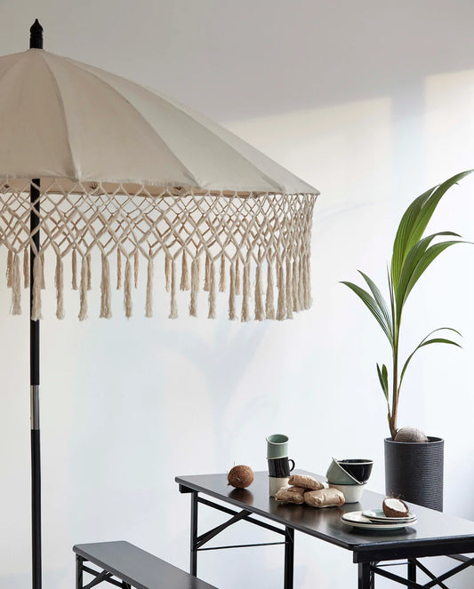 NORDAL TORSA PARASOL I BOMULD CREME