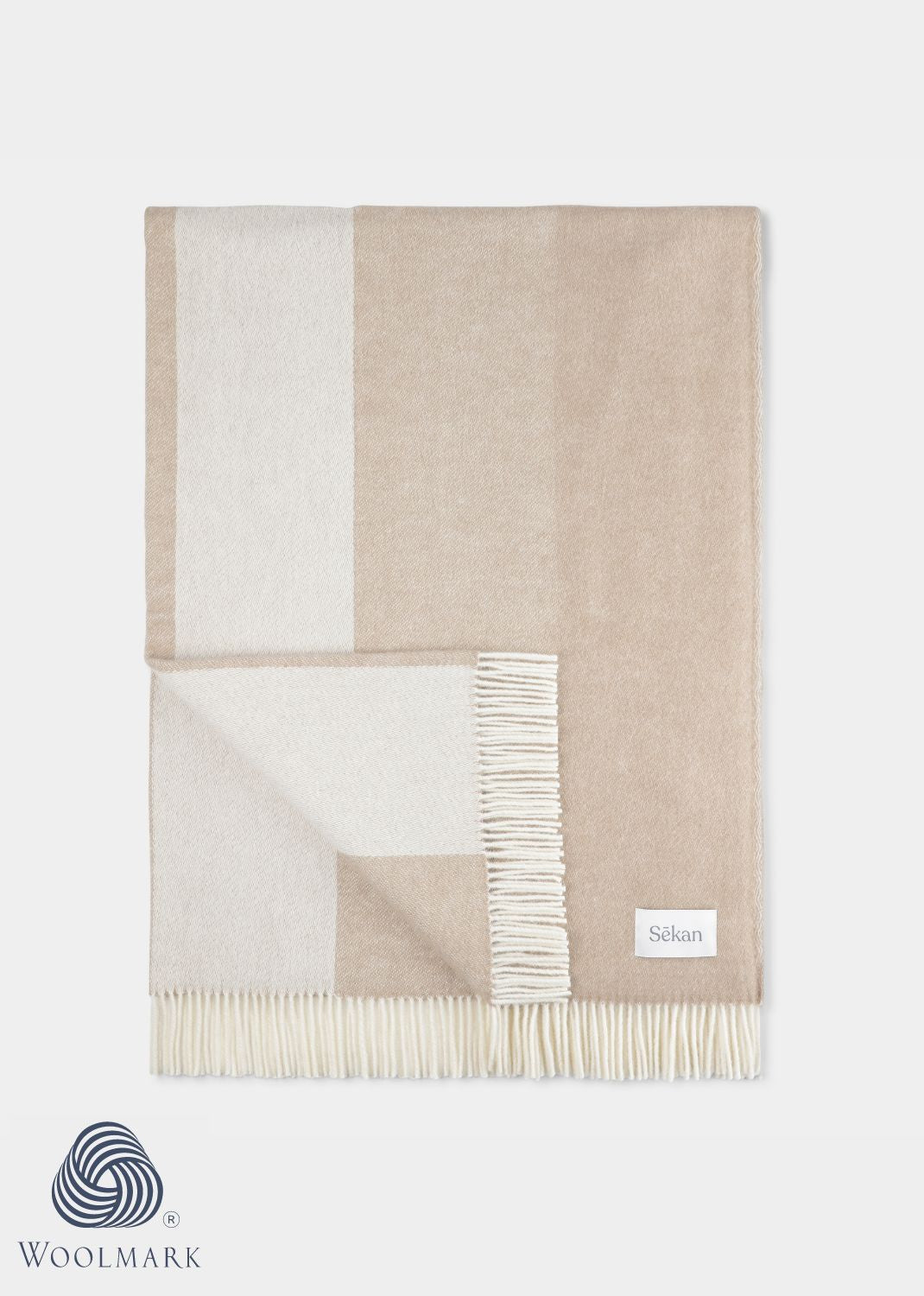 Sekan Studio Uld Plaid - Cappucino