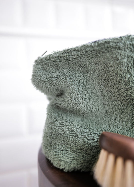 Sekan Studio Terry Toilettaske - Grøn