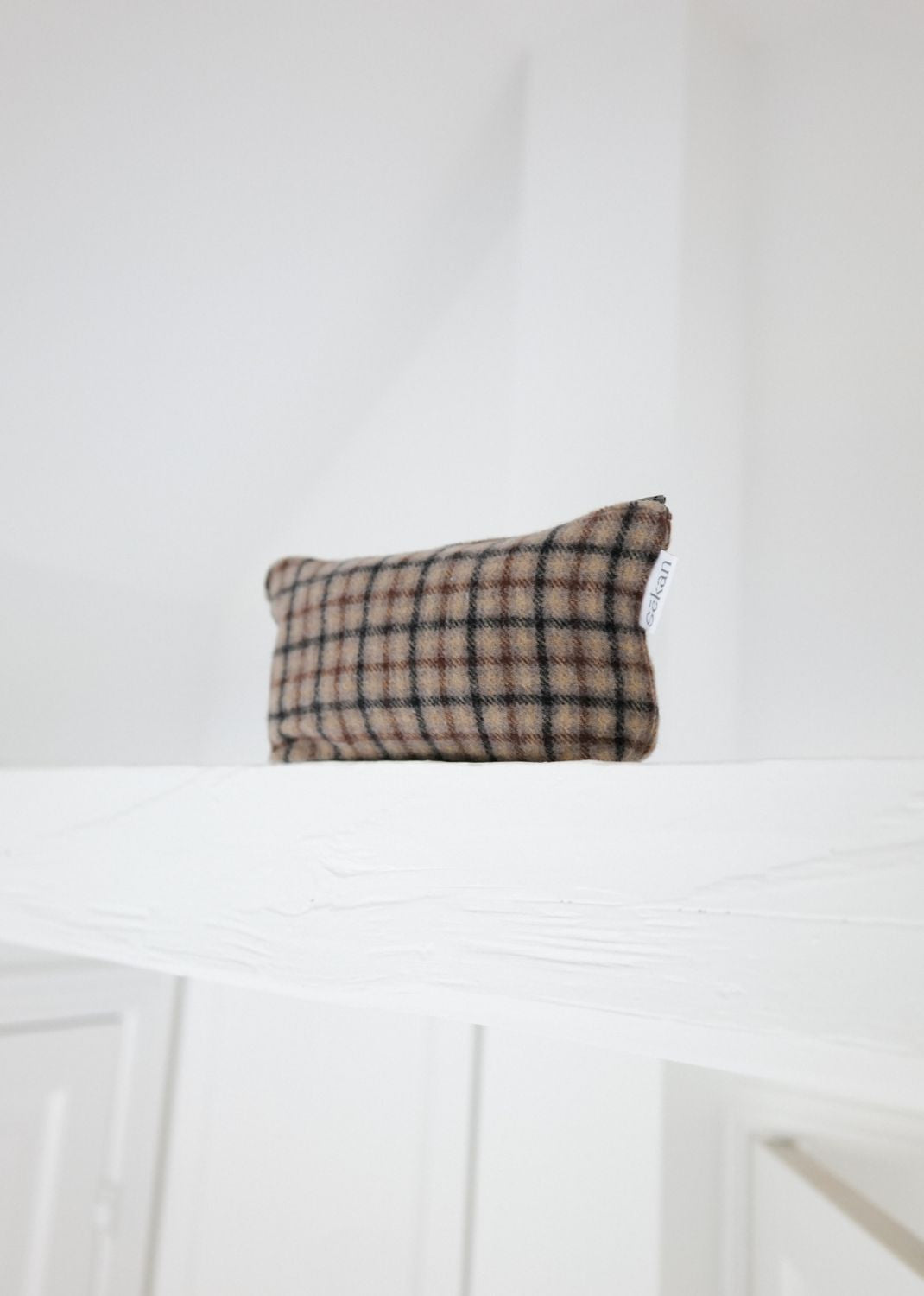 Sekan Studio Uld Toilettaske - Brun Tern
