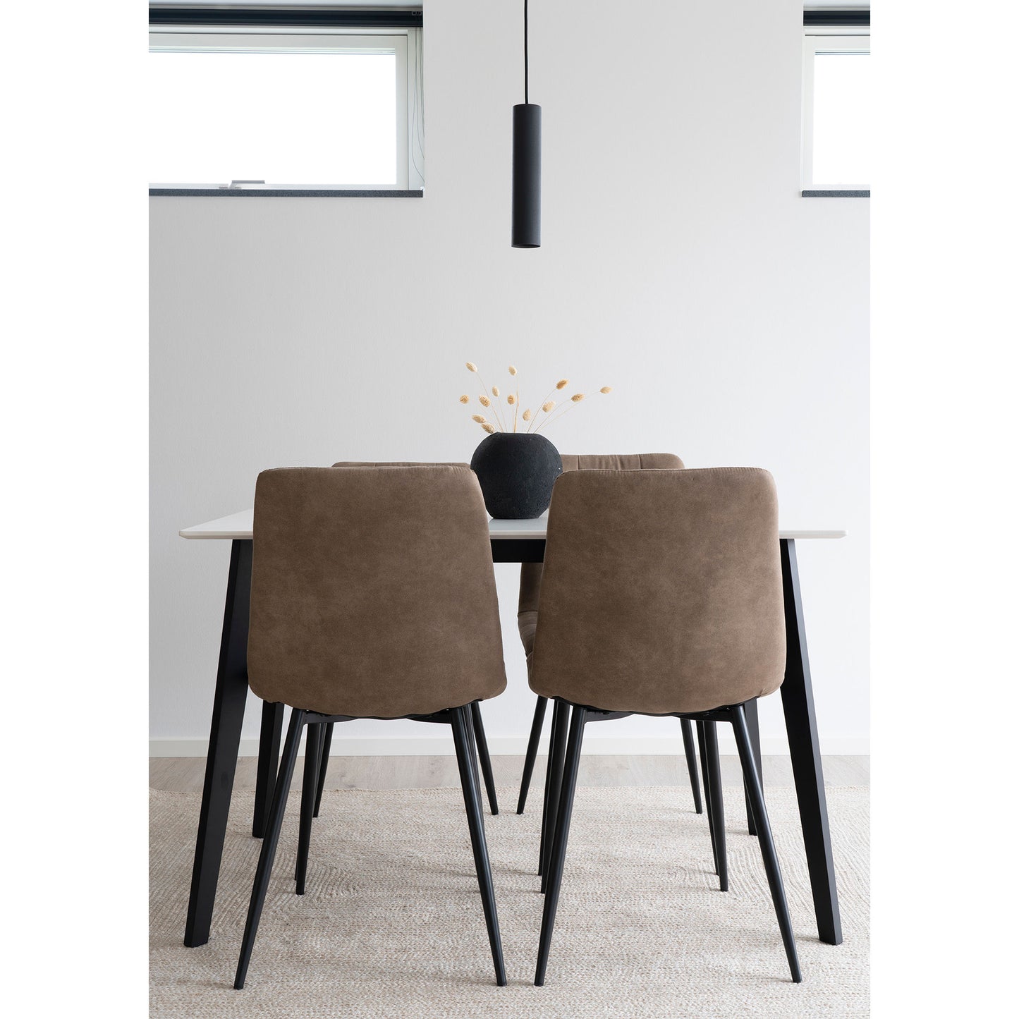 HOUSE NORDIC MIDDELFART SPISEBORDSSTOL - SÆT AF 2