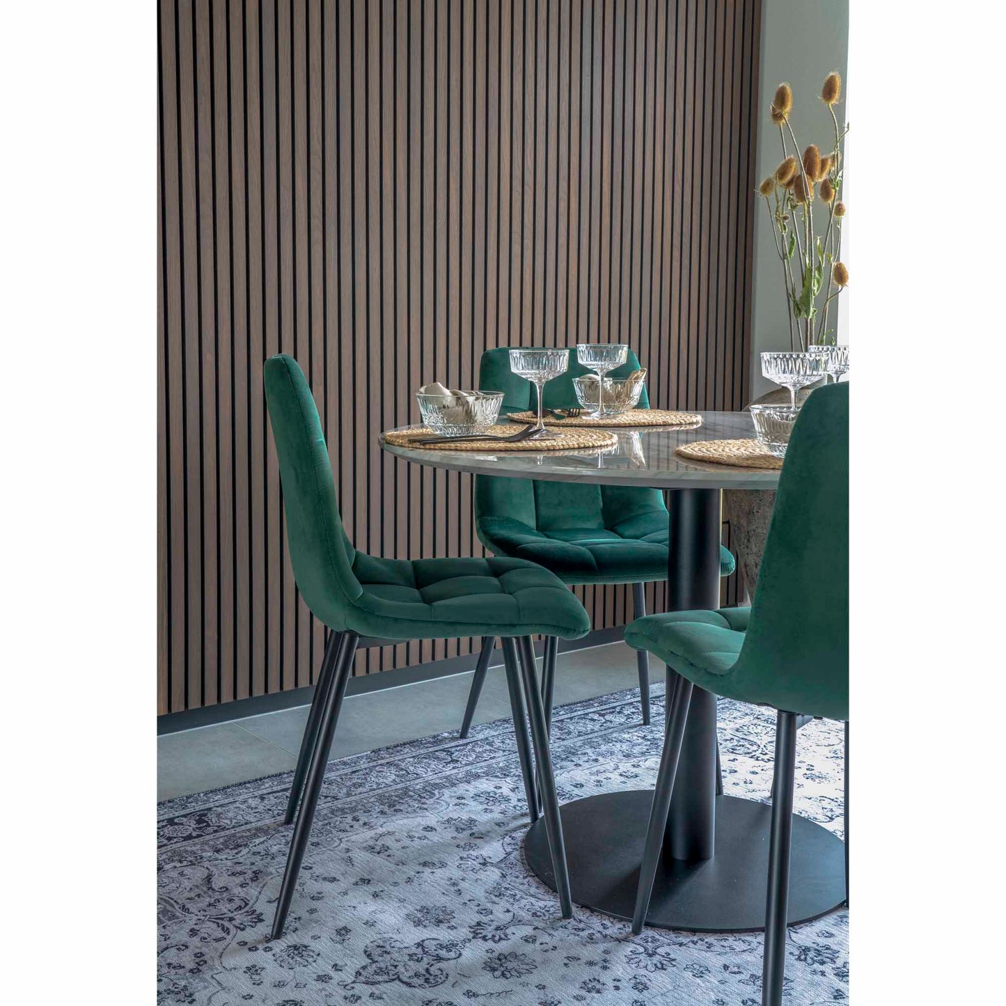 HOUSE NORDIC MIDDELFART SPISEBORDSSTOL - SÆT AF 2