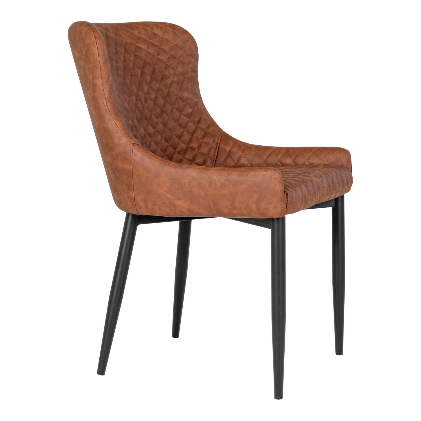 HOUSE NORDIC BOSTON SPISEBORDSSTOL VINTAGE BRUN PU