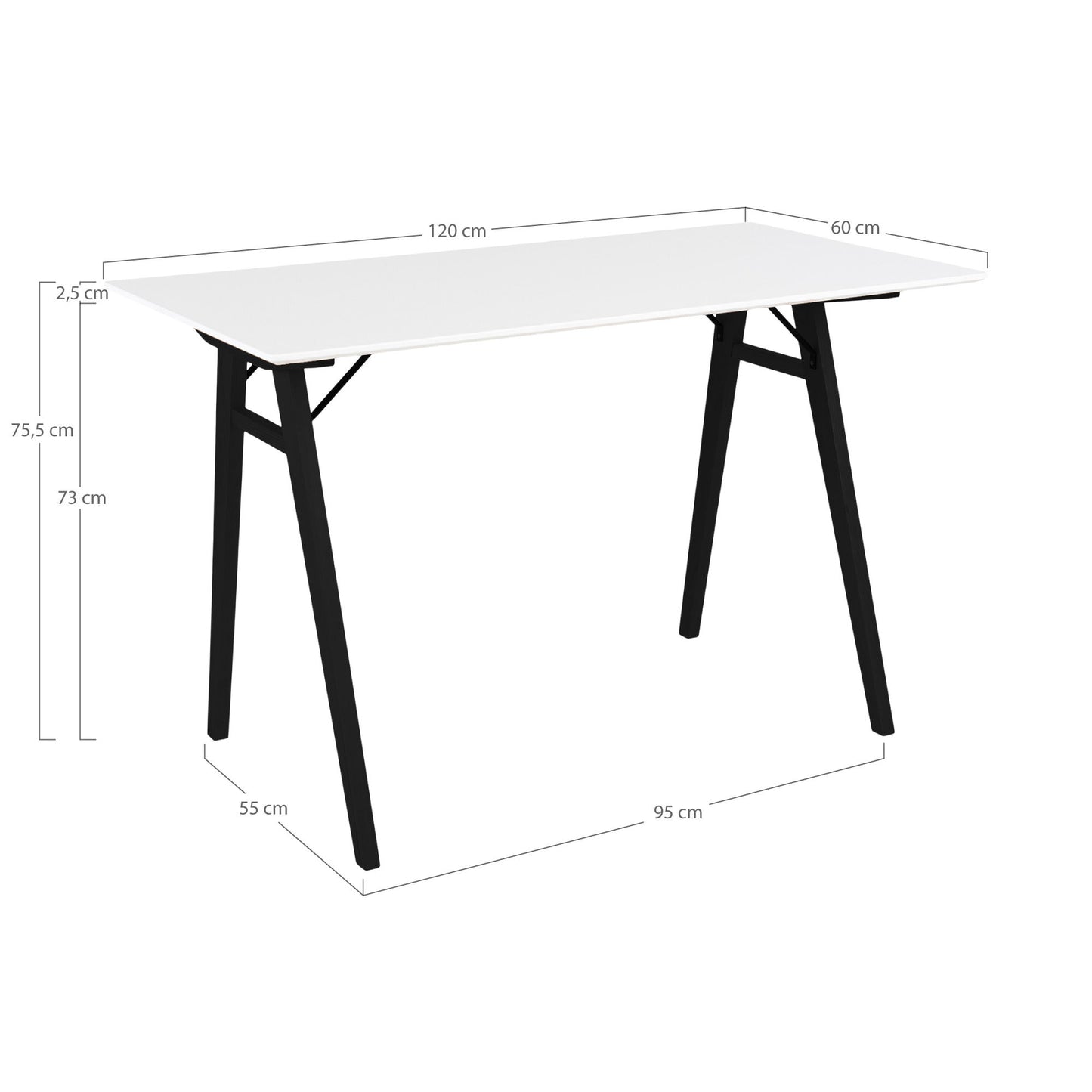HOUSE NORDIC VOJENS SKRIVEBORD