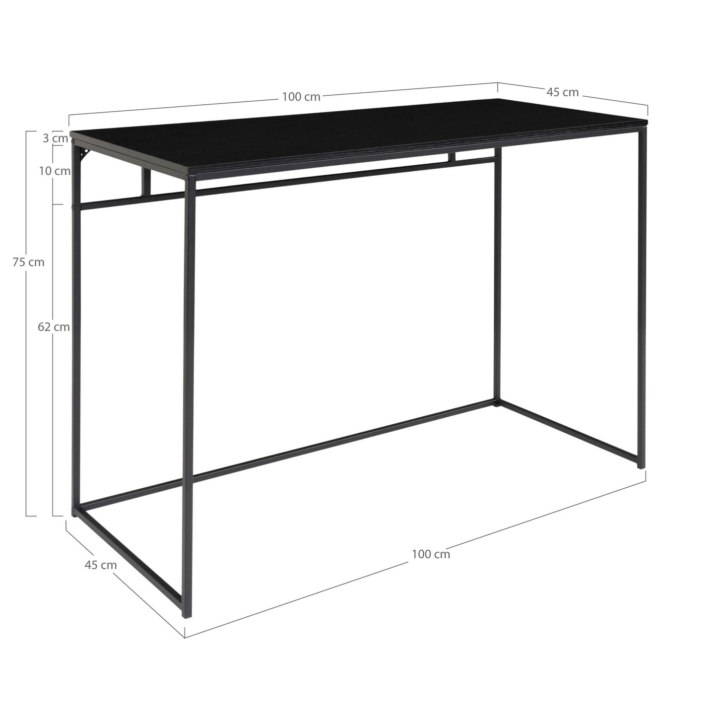 HOUSE NORDIC VITA SKRIVEBORD