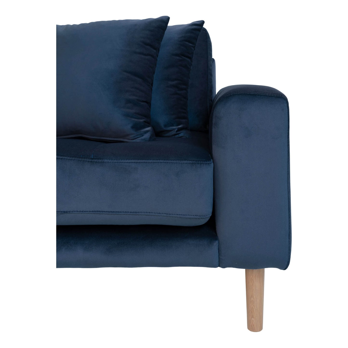 HOUSE NORDIC LIDO LOUNGE SOFA MØRKEBLÅ VELOUR