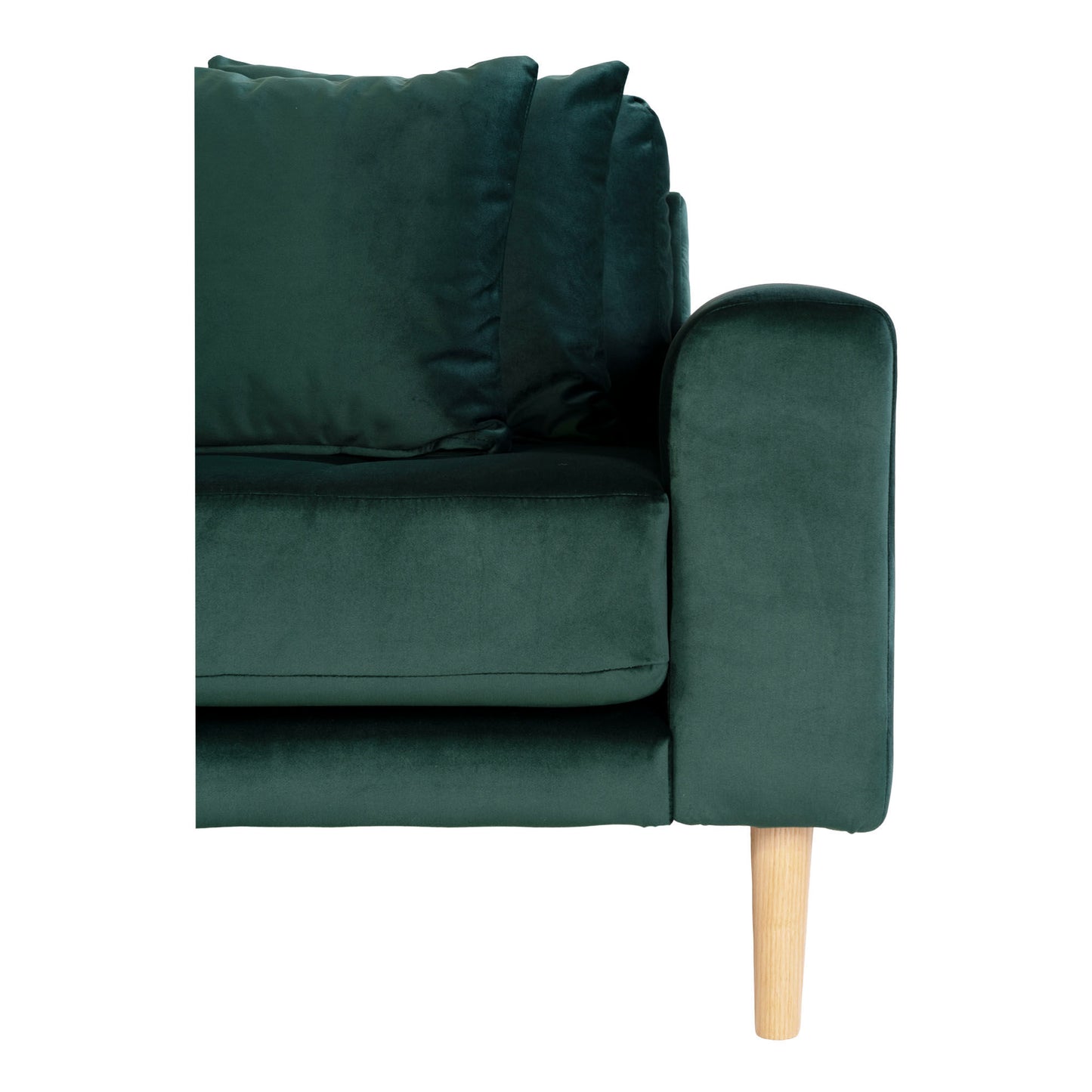 HOUSE NORDIC LIDO LOUNGE SOFA MØRKEGRØN VELOUR