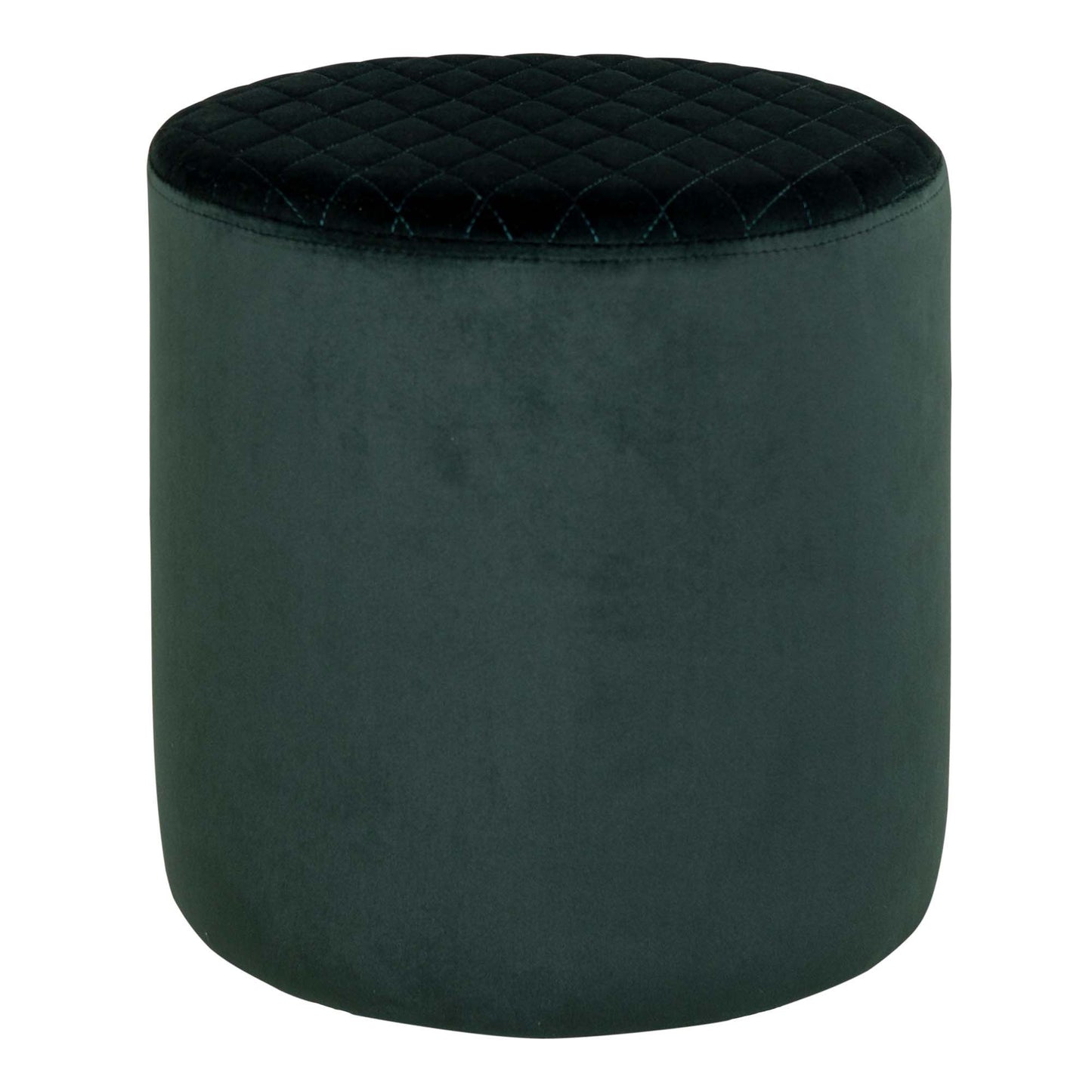 HOUSE NORDIC EJBY PUF GRØN VELOUR