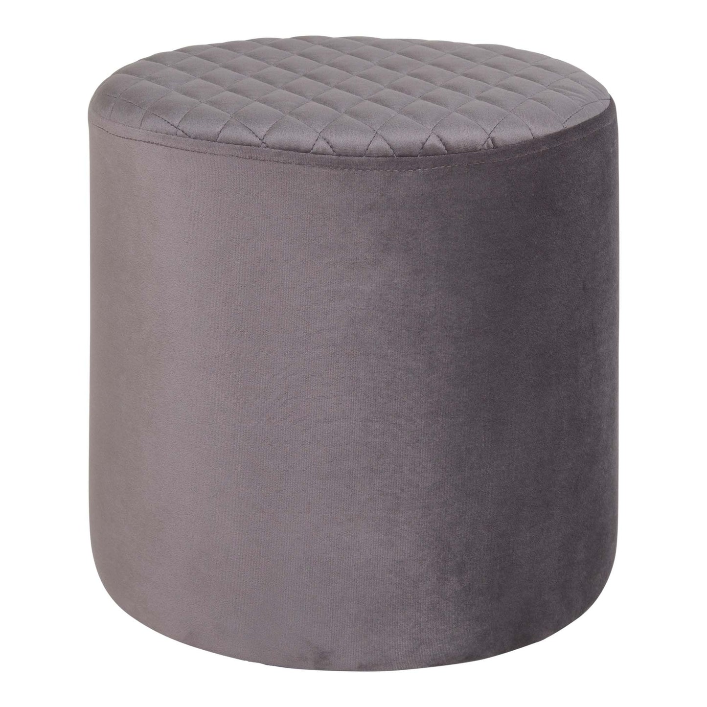 HOUSE NORDIC EJBY PUF GRÅ VELOUR