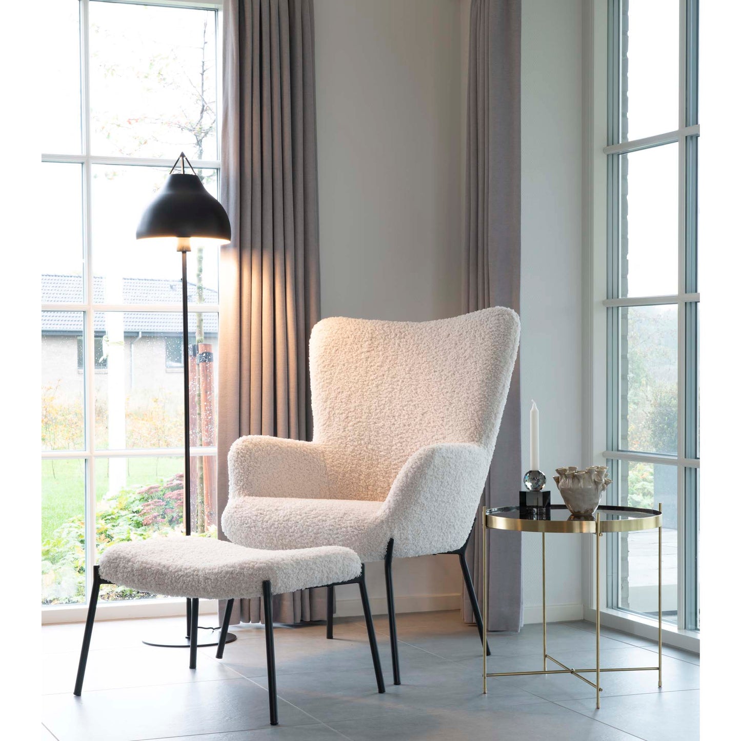 HOUSE NORDIC VENEZIA SOFABORD Ø48