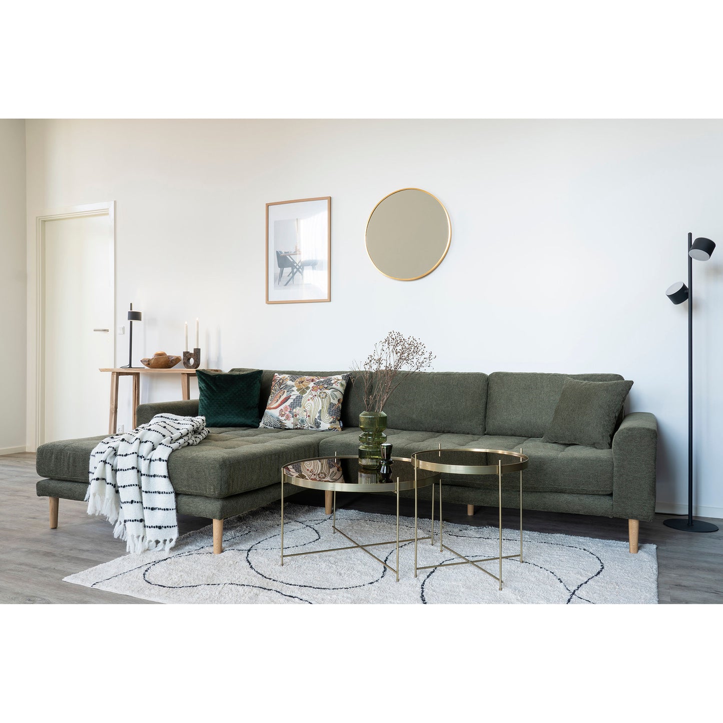 HOUSE NORDIC VENEZIA SOFABORD Ø48