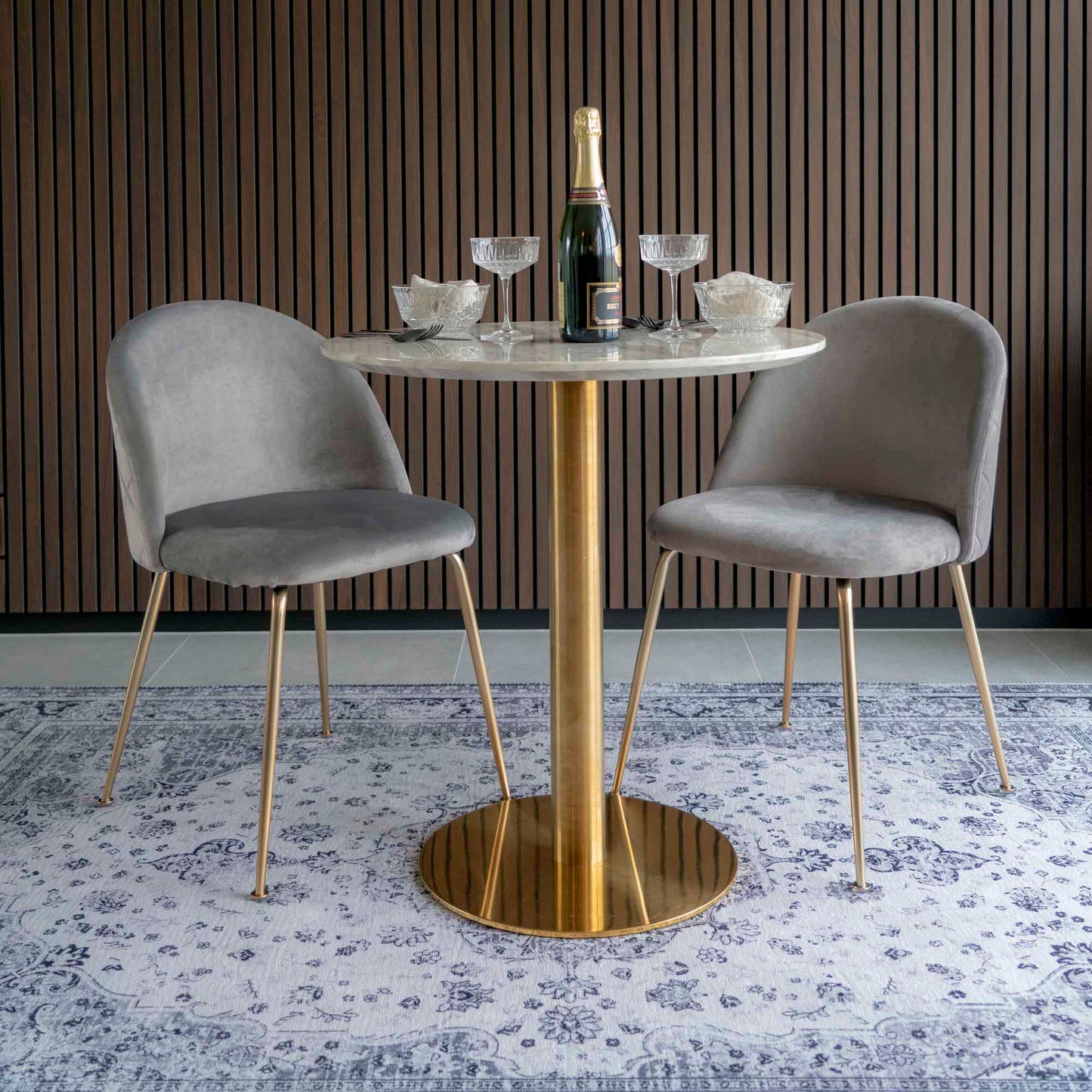 HOUSE NORDIC GENEVE SPISEBORDSSTOL - SÆT AF 2