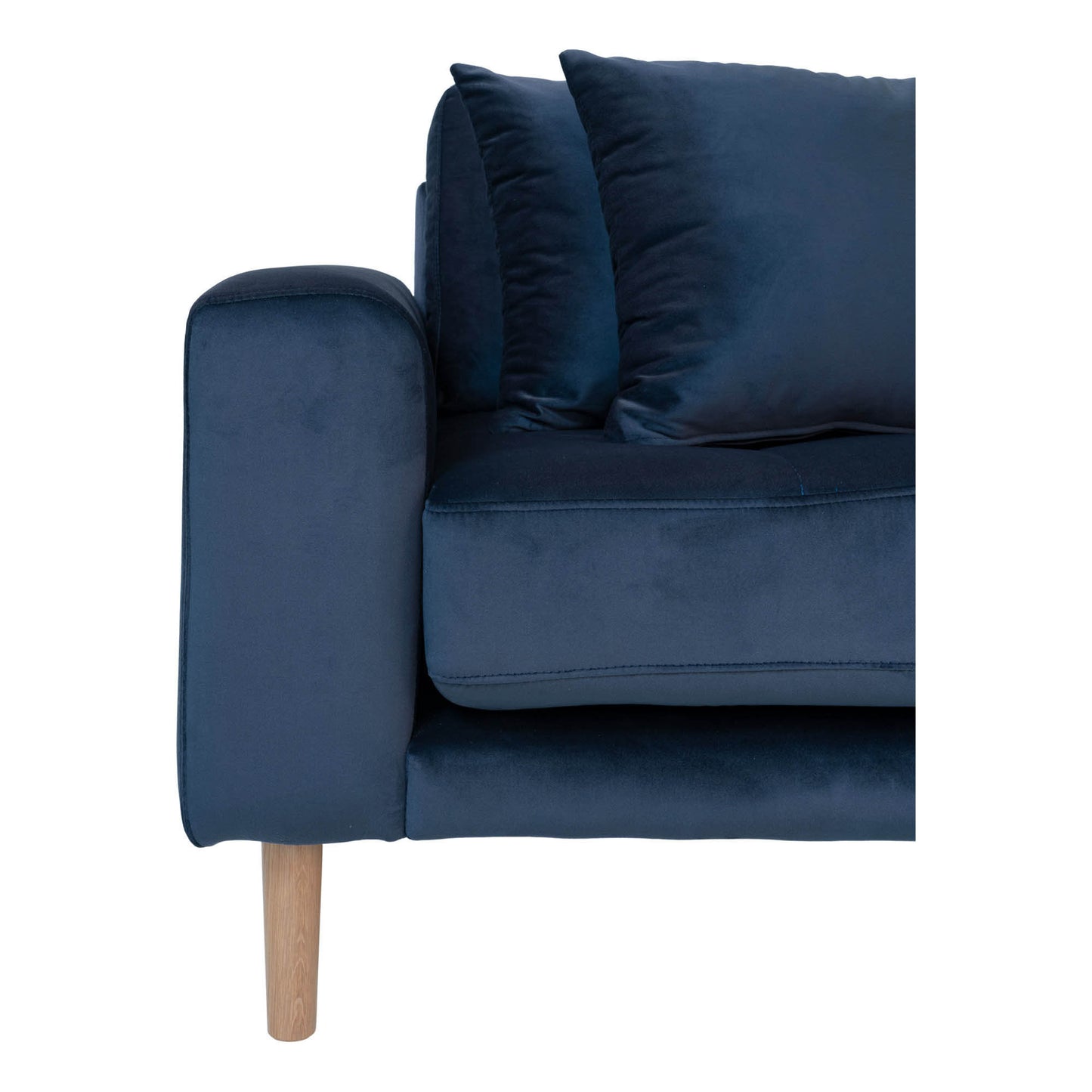 HOUSE NORDIC LIDO LOUNGE SOFA MØRKEBLÅ VELOUR