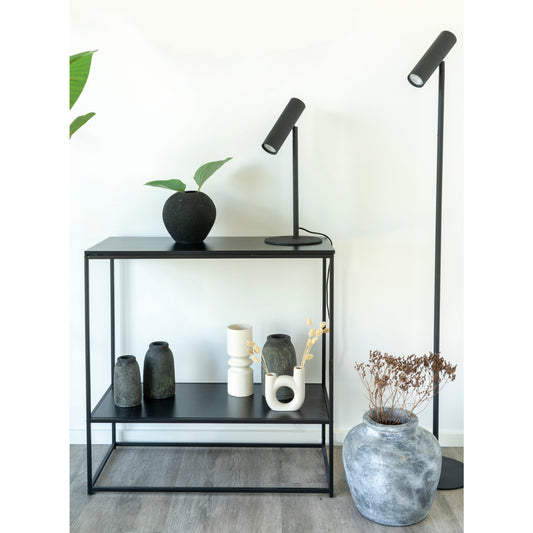 HOUSE NORDIC PARIS GULVLAMPE SORT