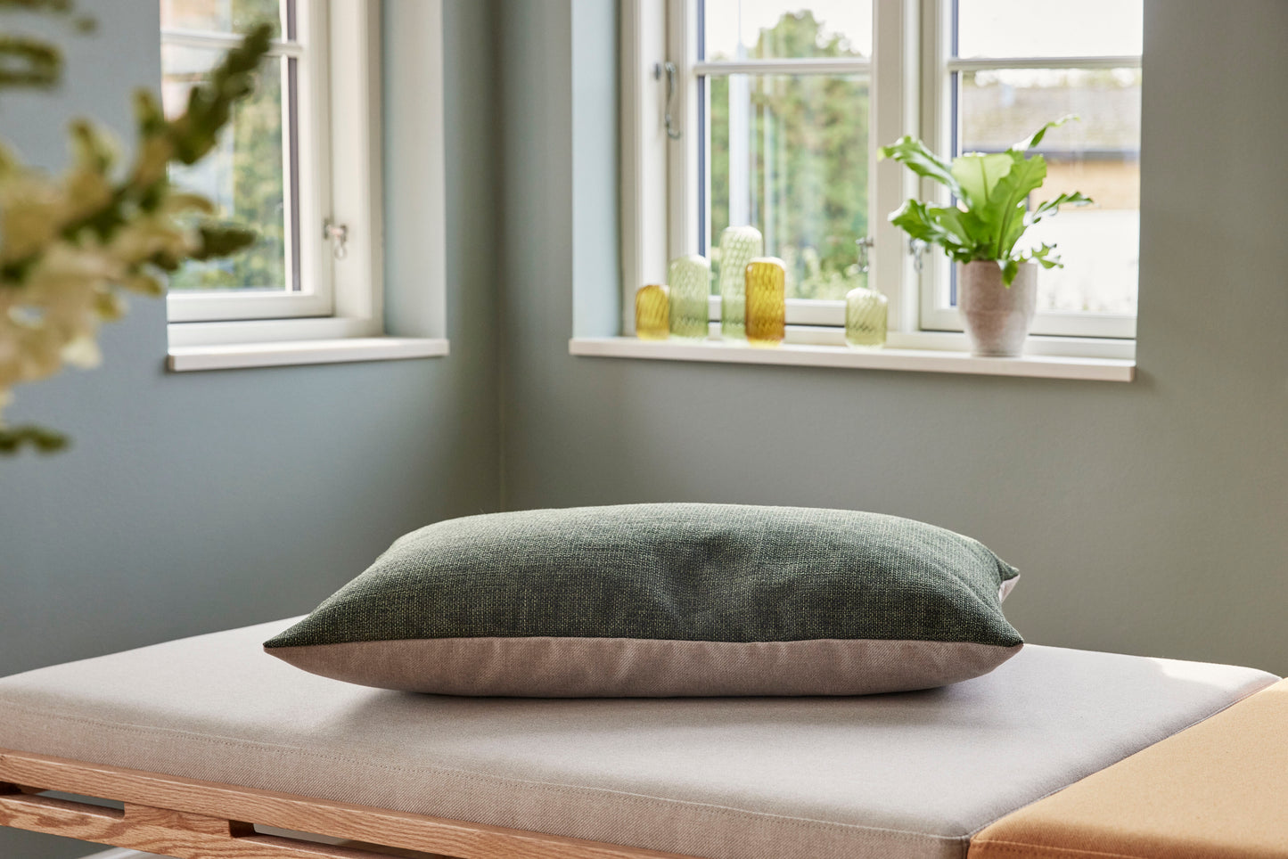 Hübsch Amber Daybed Orange/Beige/Natur
