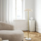 Glossy Gulvlampe Hvid