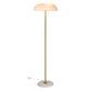 Glossy Gulvlampe Hvid