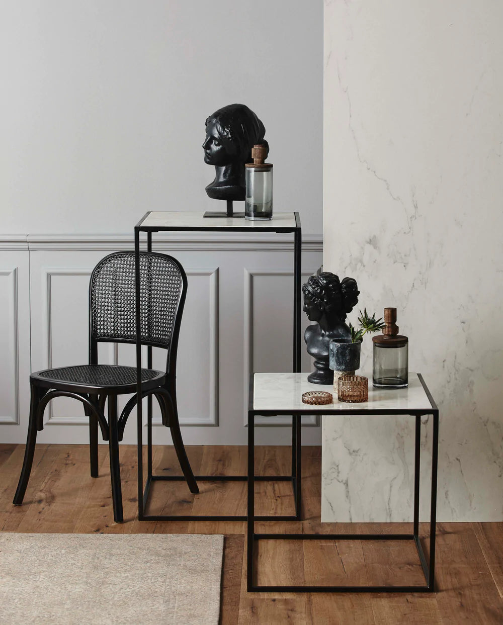 NORDAL CUBE MARMOR SIDEBORD SMALL