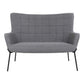 HOUSE NORDIC GLASGOW SOFA GRÅ