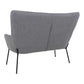 HOUSE NORDIC GLASGOW SOFA GRÅ