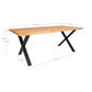 HOUSE NORDIC TOULON SPISEBORD 200 CM